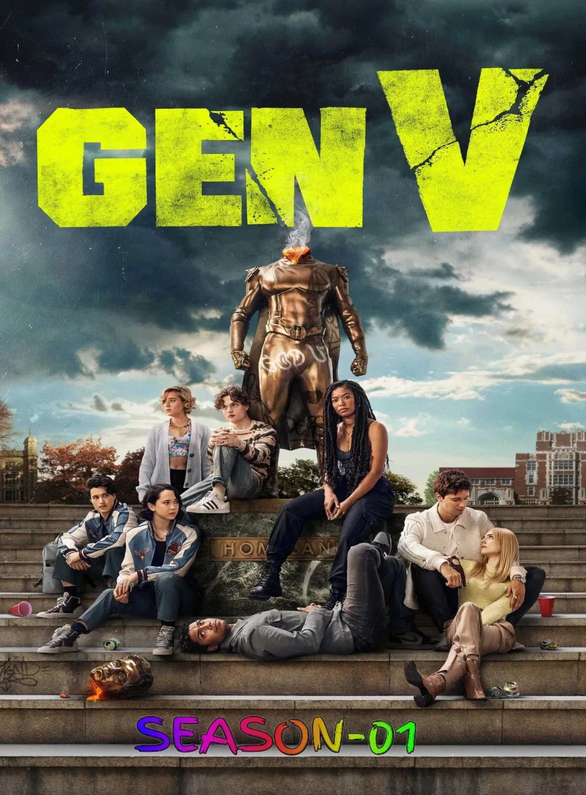 Gen V S01 (2023) (Hindi + English) Dual Audio Completed Web Series HEVC ESub