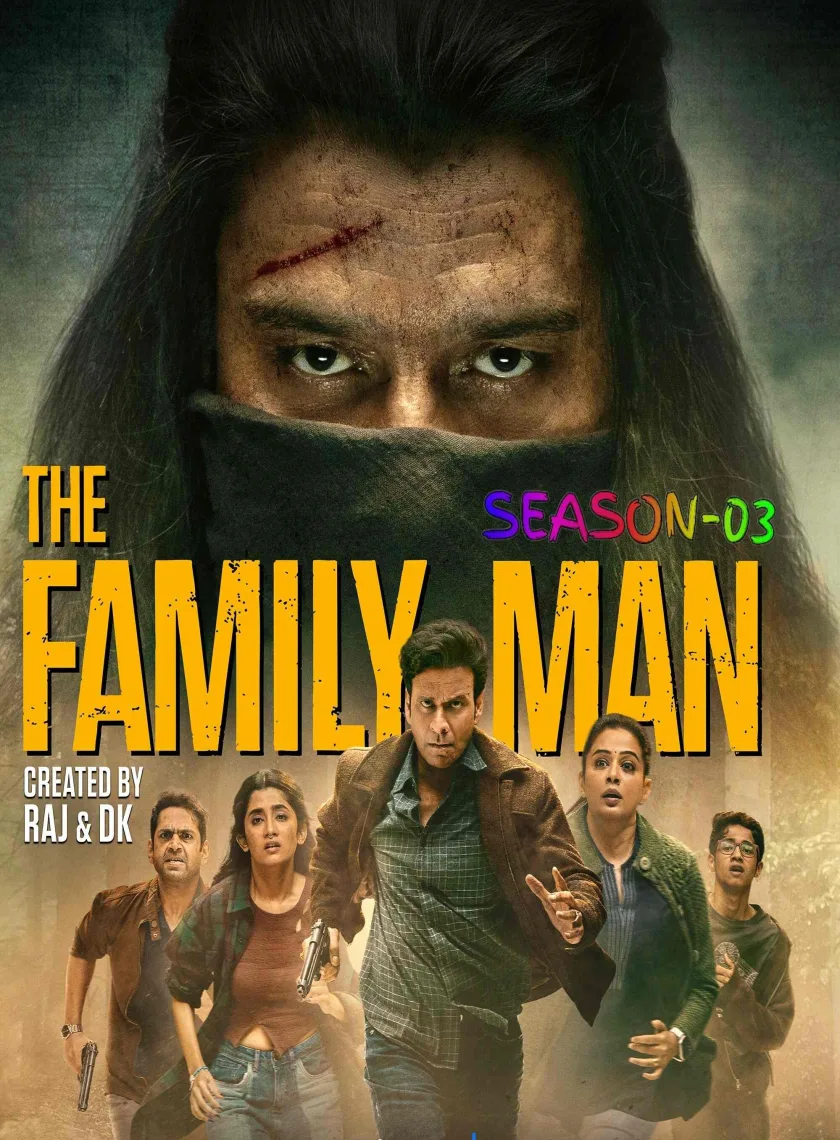 The Family Man S03 (2025) Hindi Completed Web Series HEVC ESub